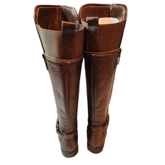 GUESS Womens Halsey Brown Boots Size 7.5 - Picture 2 of 8